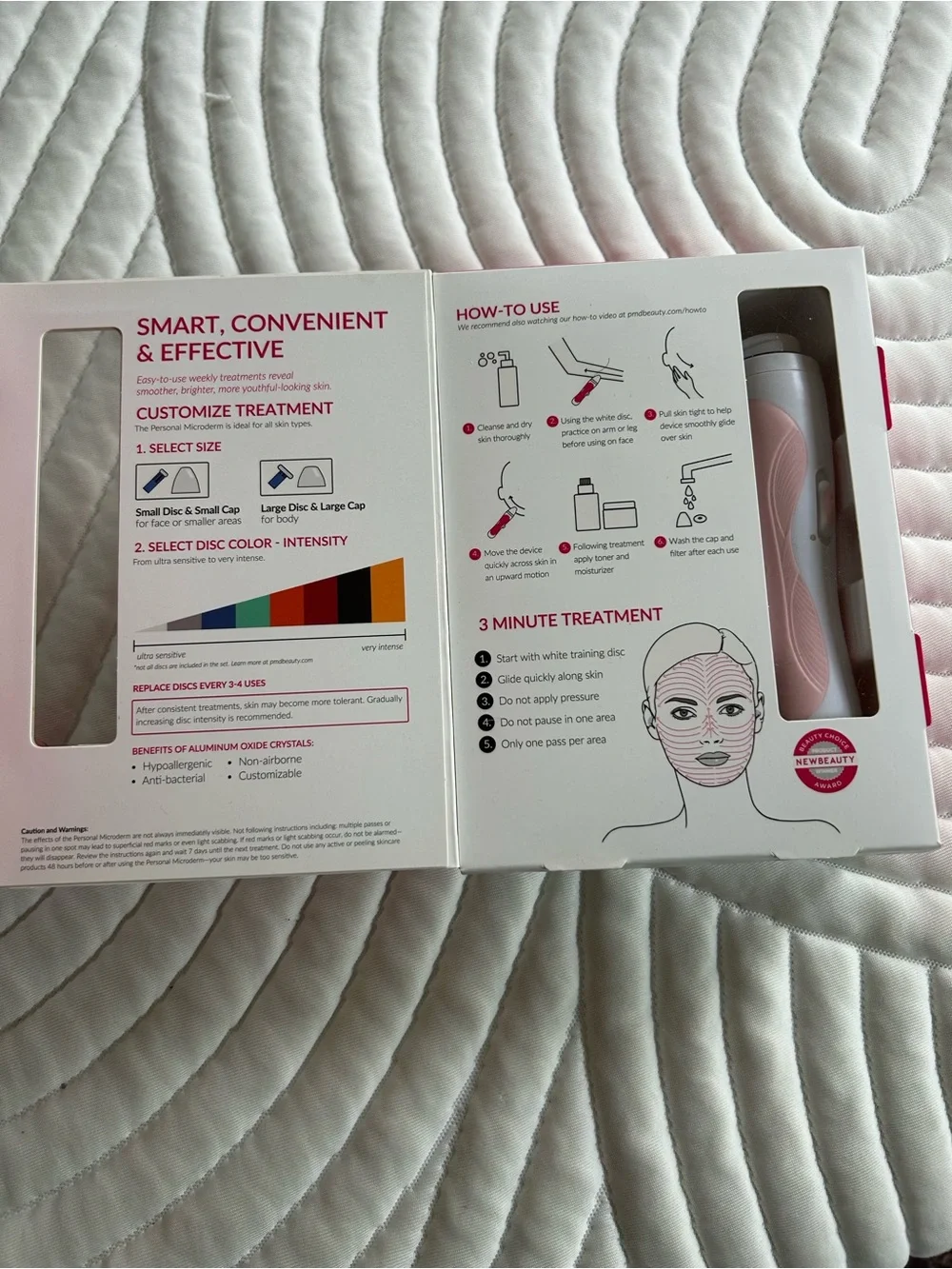 PMD microdermabrasion device